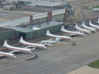 Willow Run Airport (YIP) - West Ramp - by Mark Pasqualino