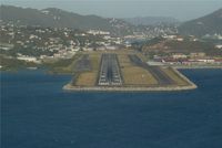 Cyril E King Airport (STT) - Cyril E. King approach (St. Thomas) - by rich gessert