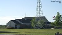 Franklin Muni-john Beverly Rose Airport (FKN) - Admin building, complete with the IFR beacon tower - by Paul Perry