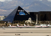 Mc Carran International Airport (LAS) - The 'Janet' ramp at Las Vegas. - by Kevin Murphy