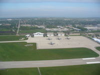 General Mitchell International Airport (MKE) - KC-135 flight line - by Mark Pasqualino