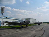 Southern Wisconsin Regional Airport (JVL) - Blackhawk Aircraft Maintenance tiedown ramp - by Mark Pasqualino