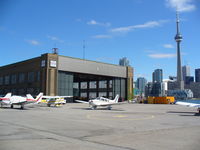Toronto City Centre Airport, Toronto, Ontario Canada (CYTZ) - Old Hangar at Toronto City Centre Airport - by Mark Pasqualino