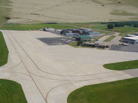Southern Wisconsin Regional Airport (JVL) - Main Terminal and ramp - by Mark Pasqualino