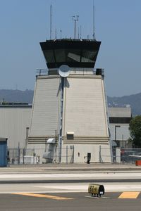 Santa Monica Municipal Airport (SMO) - Control Tower at Santa Monica Municipal Airport (KSMO) - Santa Monica, California. - by Dean Heald