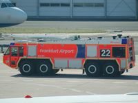 Frankfurt International Airport, Frankfurt am Main Germany (FRA) - Fire Truck 22 at Frankfurt Rhein/Main - by Micha Lueck