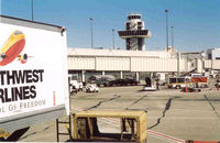 Metropolitan Oakland International Airport (OAK) - Field side of Terminal - by Bill Larkins