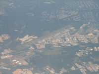 Hanover County Municipal Airport (OFP) - On descent into BWI - by Sam Andrews