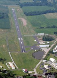 Gettysburg Regional Airport (W05) - View of the Business End of Gettysburg. - by Stephen Amiaga