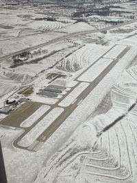 Plattsmouth Municipal Airport (PMV) - PMV in Winter - by William H. Maxey