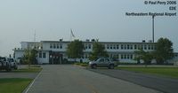 Northeastern Regional Airport (EDE) - Frontal view of the Admin Building - by Paul Perry