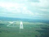 Volk Field Airport (VOK) - Final approach Runway 27 - by Mark Pasqualino
