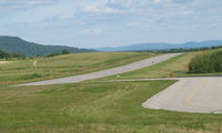 Ticonderoga Municipal Airport (4B6) - The runway - by Timothy Aanerud