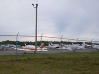 Hancock County-bar Harbor Airport (BHB) - General Aviation Ramp - by Mark Pasqualino