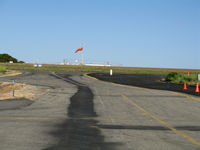 Fallbrook Community Airpark Airport (L18) - Steep taxyway to mesa (tabletop) runway @ Fallbrook Community Airpark Airport, CA - by Steve Nation