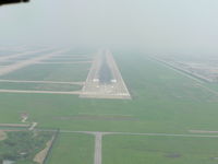 Shanghai Pudong International Airport, Shanghai China (ZSPD) - Runway 17 at Shanghai Pu Dong Airport - by John J. Boling