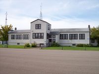 Anoka County-blaine Arpt(janes Field) Airport (ANE) - Air Museum Operations Building - by Mark Pasqualino