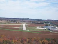 Goderich Airport (Goderich Municipal Airport) - Final approach Runway 10 at Goderich, Ontario - by Mark Pasqualino