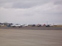 Bismarck Municipal Airport (BIS) - General Aviation ramp - by Mark Pasqualino