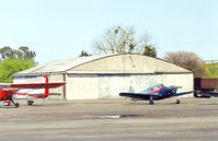 Lodi Airport (1O3) - Original hangar - by Bill Larkins
