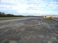 Corona Municipal Airport (AJO) - Looking northeast down ramp and Runway 07/25 @ Corona Municipal Airport, CA - by Steve Nation