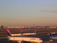 Hartsfield - Jackson Atlanta International Airport (ATL) - South African A340-600 landing in distance - by Florida Metal