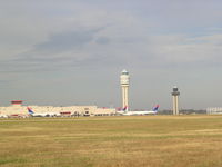Hartsfield - Jackson Atlanta International Airport (ATL) - Concourse E with towers - by Florida Metal