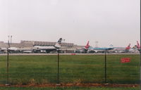 Detroit Metropolitan Wayne County Airport (DTW) - Berry International Terminal in 2000, back in its busy days - by Florida Metal