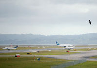Auckland International Airport, Auckland New Zealand (AKL) - Four birds ;-) - by Micha Lueck