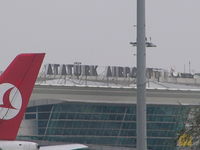 Istanbul Atatürk International Airport, Istanbul Turkey (LTBA) - International Terminal at Ataturk Airport, LTBA/IST - by John J. Boling