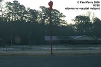 Albemarle Hospital Heliport (NC98) - Elizabeth City's small, but paved and lit pad - by Paul Perry