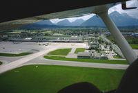 Salzburg Airport, Salzburg Austria (LOWS) - Take off at Salzburg May 01 2002 with Cessna 172 F-BXZM - by Guy DIDIER