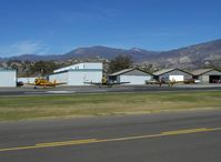 Santa Paula Airport (SZP) - N89014 SNJ-5, N8540P AT-6D 'Miss Universe', N4995C T-6G 'Thirsty Girl' engine warmups - by Doug Robertson