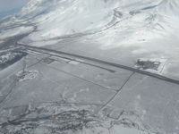 Mammoth Yosemite Airport (MMH) - Overhead for runway 27 - by Shale Parker