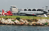 Burke Lakefront Airport (BKL) - Nimrod and Coast Guard Chopper - by Florida Metal