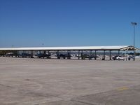 Naples Municipal Airport (APF) - Open hangar at Naples, FL - by Mark Pasqualino