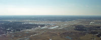 Anoka County-blaine Arpt(janes Field) Airport (ANE) - taken north east of the airport looking south west - by Timothy Aanerud