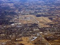 Capital Region International Airport (LAN) - KLAN looking west - by John Woody