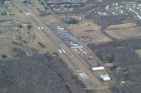 Trenton-robbinsville Airport (N87) - Overhead in winter - by rallyr