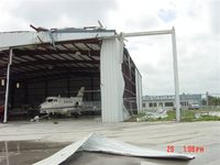 St Lucie County International Airport (FPR) - Hanger @ KFPR after Tornado visit - by Peter Broom