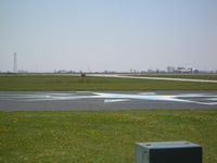 Frankfort Municipal Airport (FKR) - A compass painted on the tarmac - by IndyPilot63