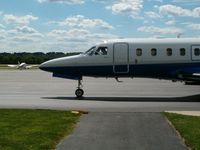 Monroe County Airport (BMG) - A private jet on the tarmac - by IndyPilot63