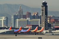 Mc Carran International Airport (LAS) - Where Southwest goes to park. - by Brad Campbell