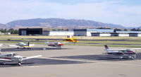 Livermore Municipal Airport (LVK) - Looking SE from N side of field. - by Bill Larkins