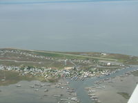 Tangier Island Airport (TGI) - Left downwind for rwy 20 - by Sam Andrews