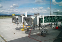 Vancouver International Airport, Vancouver, British Columbia Canada (CYVR) - Double Airbridge at Vancouver International - by Yakfreak - VAP