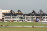 Brussels Airport, Brussels / Zaventem   Belgium (BRU) - Hangar 40 - one year after the fire - by Daniel Vanderauwera