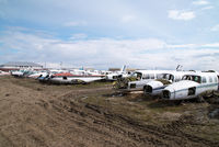 Edmonton/Villeneuve Airport (Villeneuve Airport) - Scrapyard overview - by Yakfreak - VAP