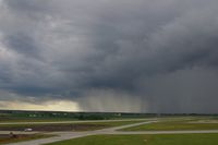 The Eastern Iowa Airport (CID) - Looking west - by Glenn E. Chatfield