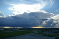 The Eastern Iowa Airport (CID) - Looking west, northwest - by Glenn E. Chatfield